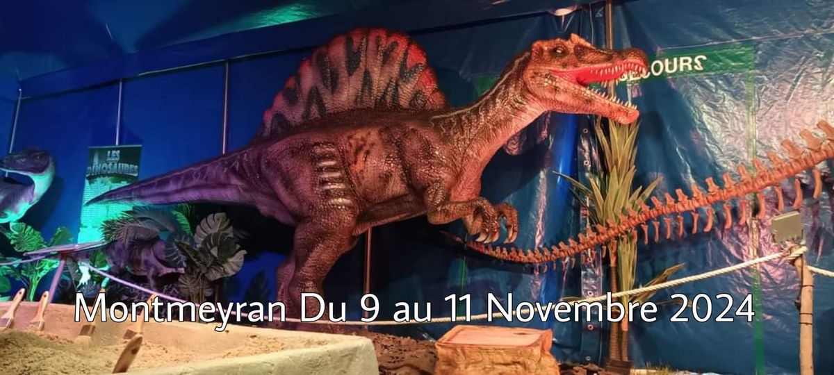 Exposition dinosaures \u00e0 Montmeyran 26120