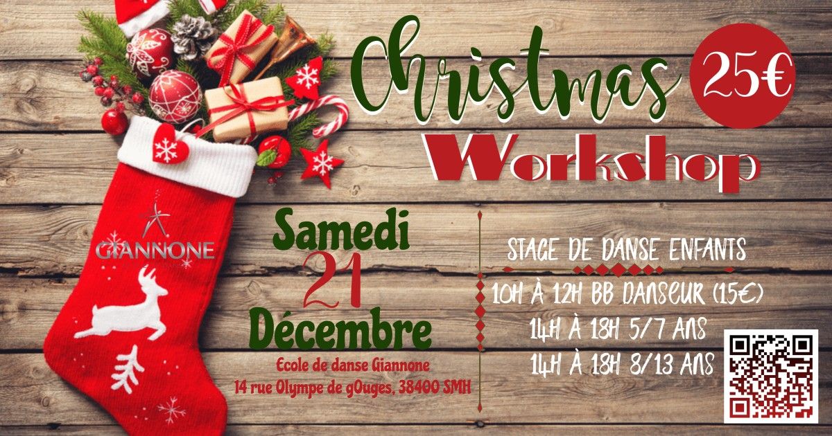 Stage de NOEL enfants\/Ados Giannone ecole de danse