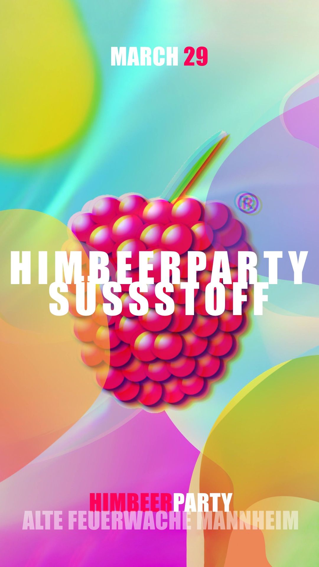 HIMBEERPARTY x S\u00dcSSSTOFF