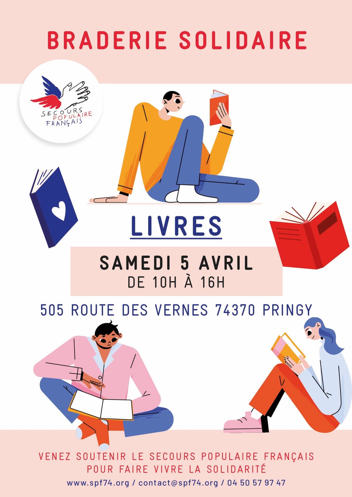 BRADERIE DE LIVRES 