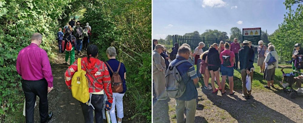 Prayer Walk with Bishop Mark Davies and the Transforming Prayer Community