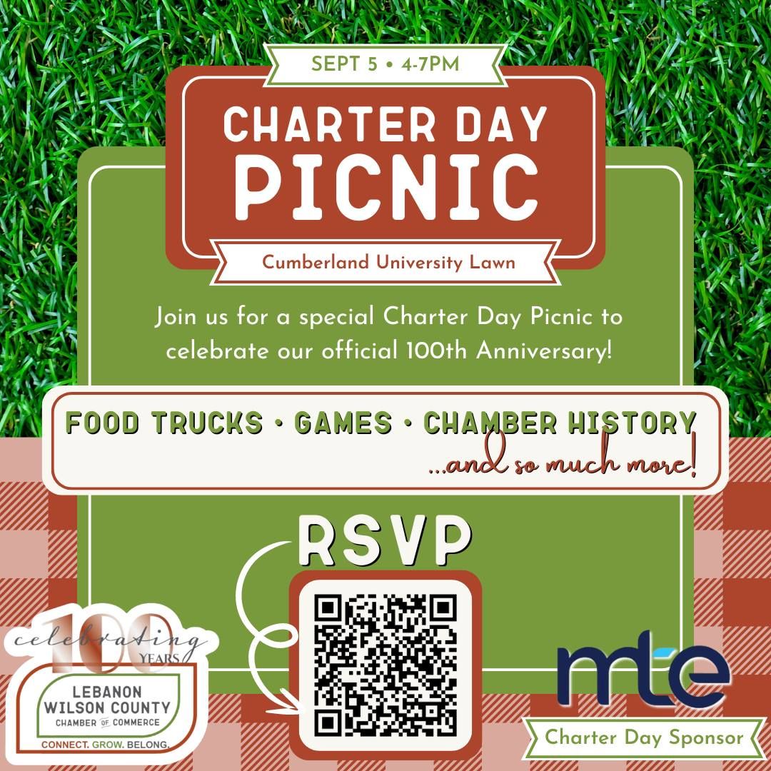 100 Year Anniversary & Charter Day Picnic 