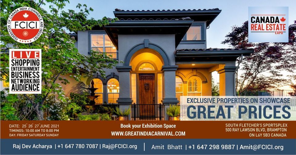 Canada Real Estate Expo - The Great India Carnival