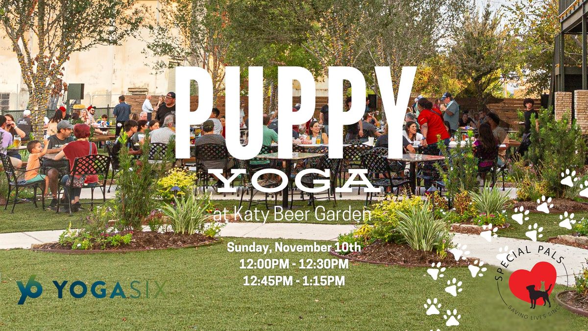 Puppy Yoga with YogaSix