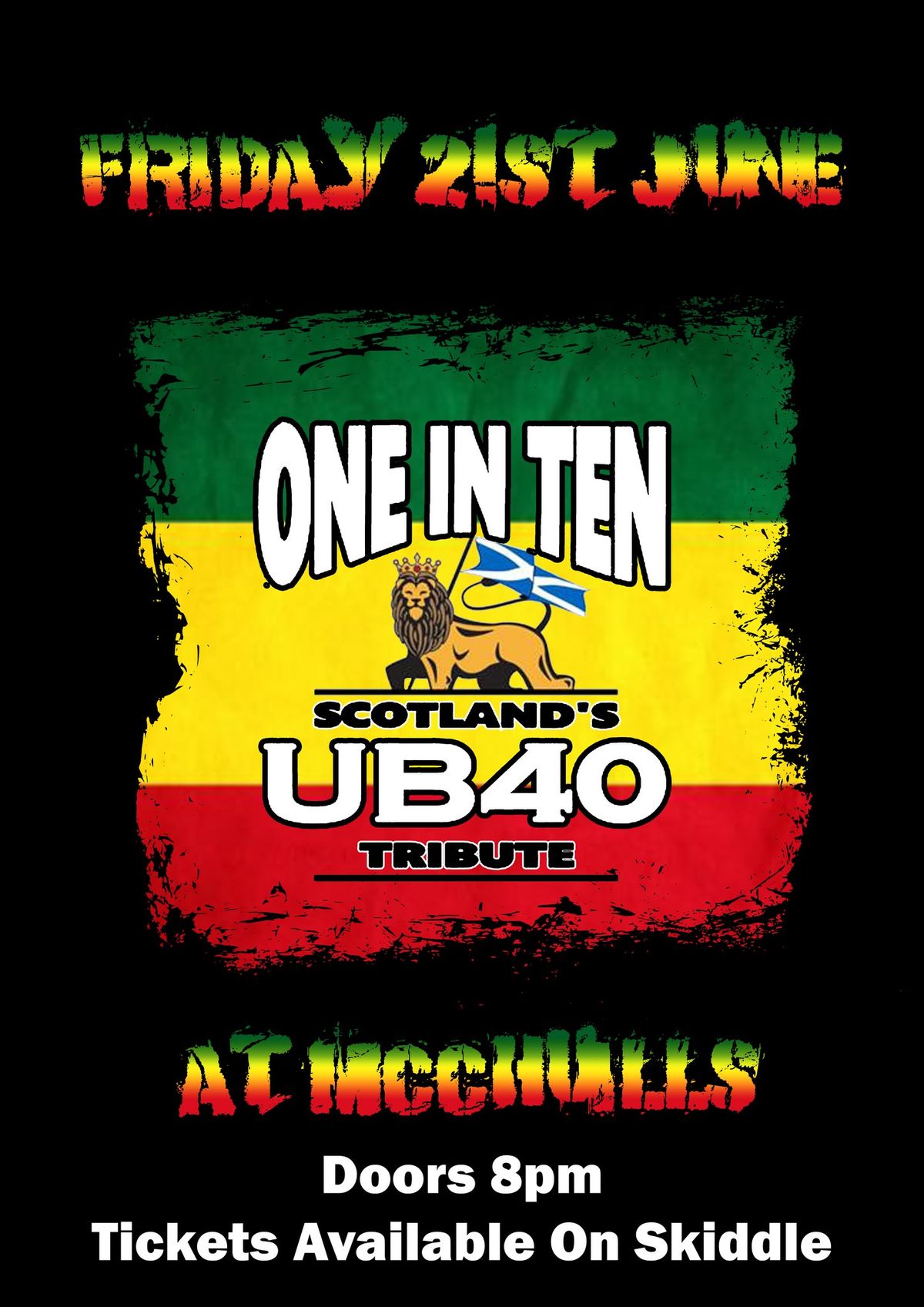 UB40 Tribute: One In Ten