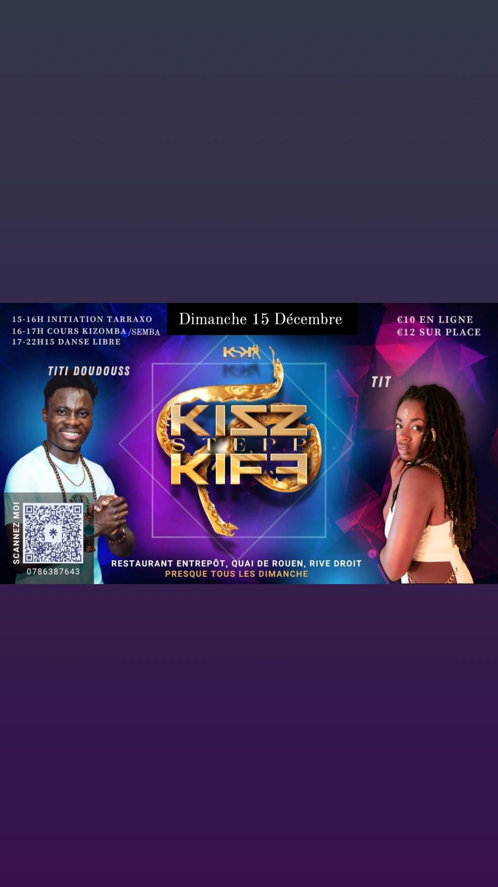 KIZOMBA Social \u00e0 Rouen, KSK