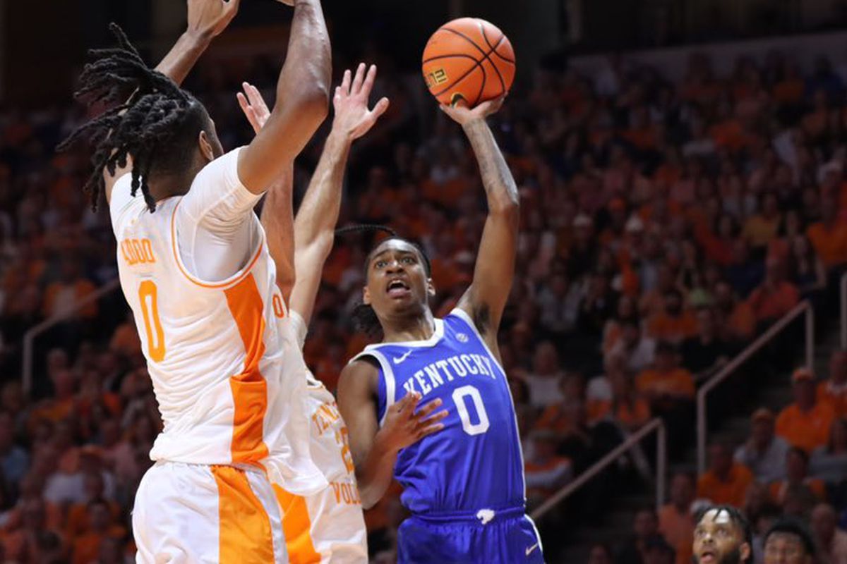 Tennessee Vols at Kentucky Wildcats Mens Basketball