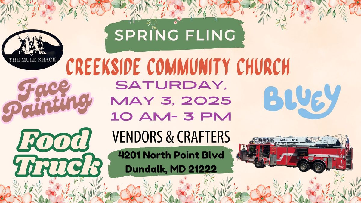 Spring Fling at Creekside Community Church