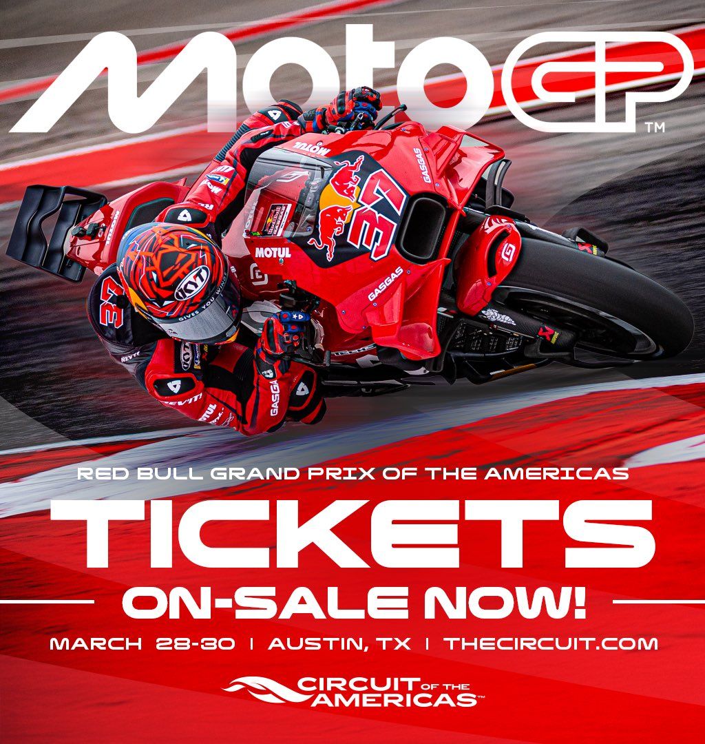 2025 MotoGP - 3 Day Pass at Circuit of The Americas