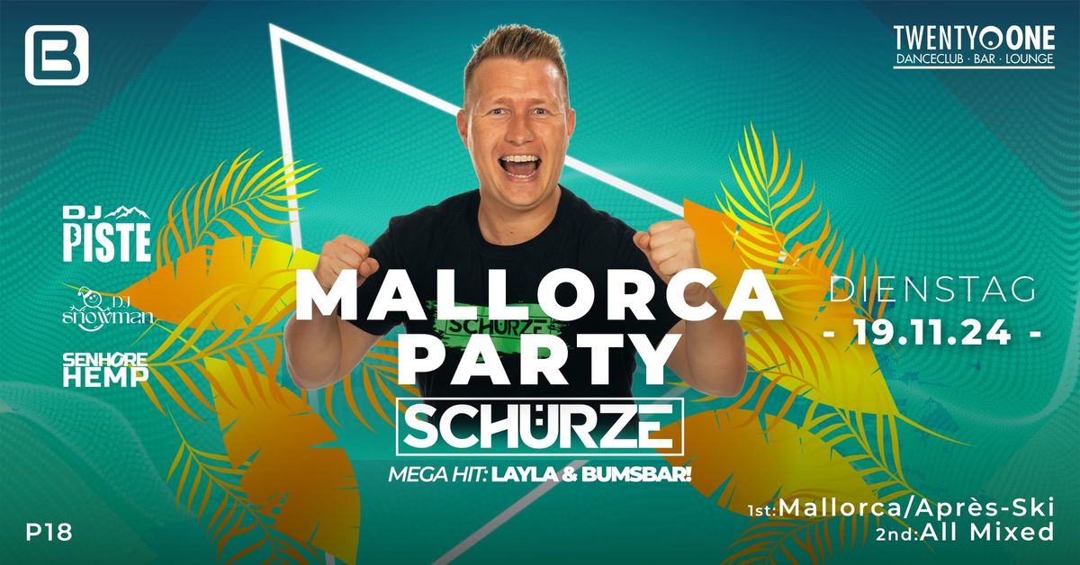 MALLORCA PARTY w\/SCH\u00dcRZE