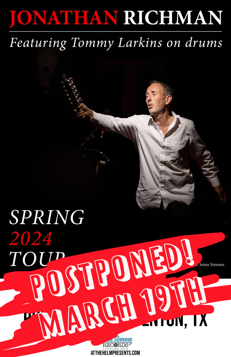 Jonathan Richman at Whirling Tiger
