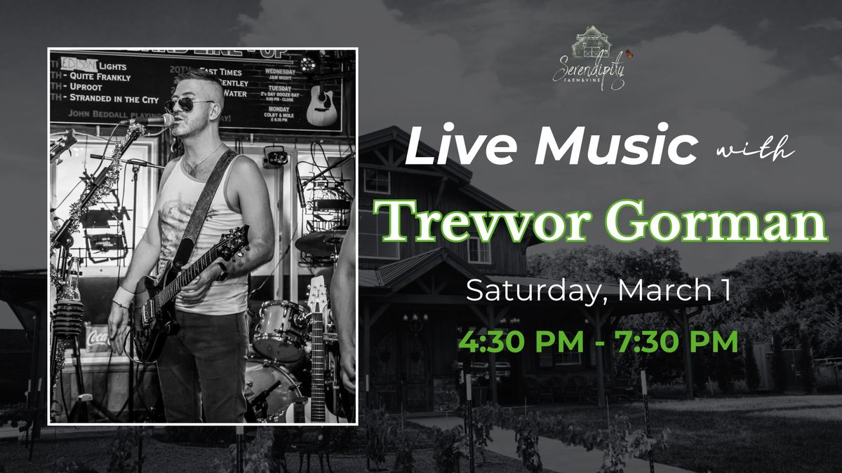 Live Music with Trevvor Gorman