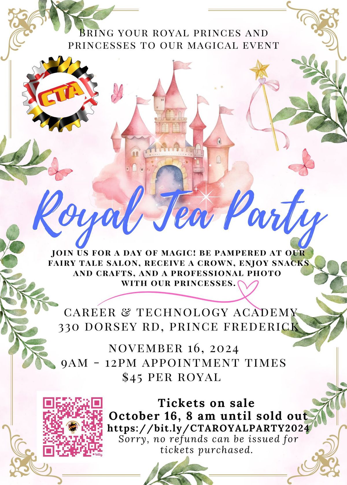 CTA Royal Tea Party 