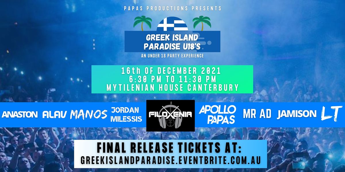 Greek Island Paradise U18s
