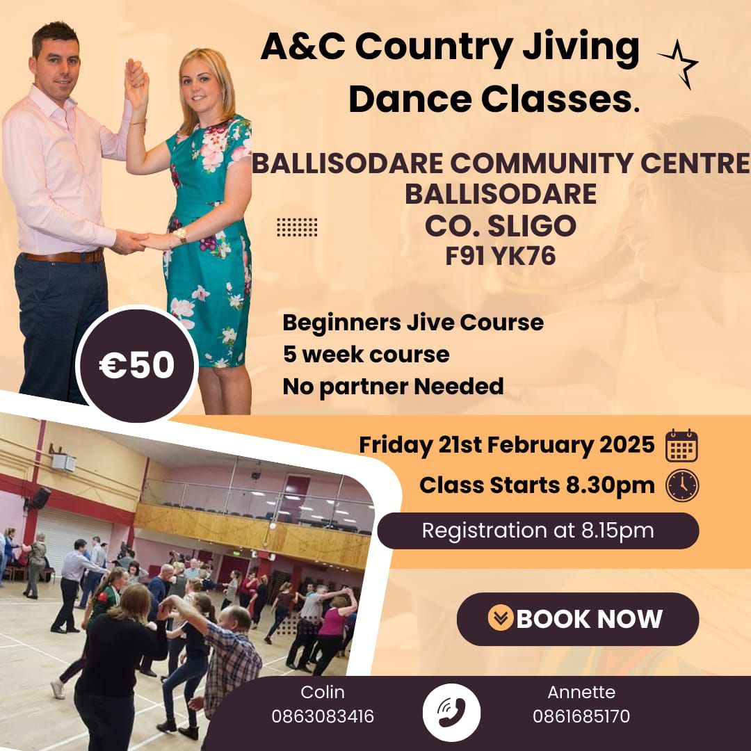 Ballisodare Community Centre Jiving Course