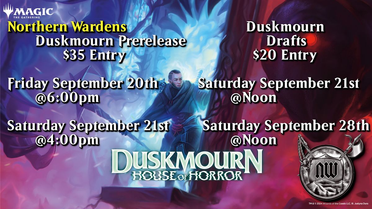 Duskmourn Saturday Prerelease