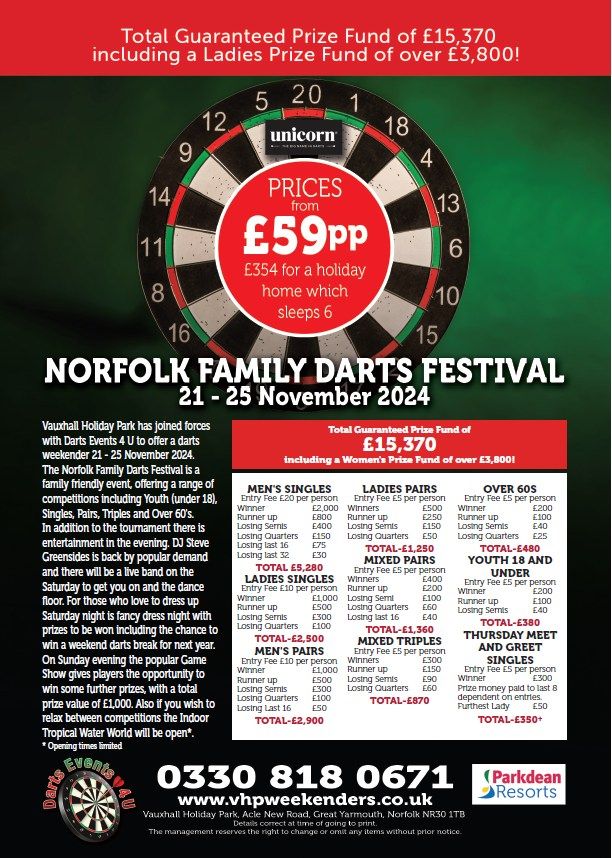 Norfolk Family Darts Festival