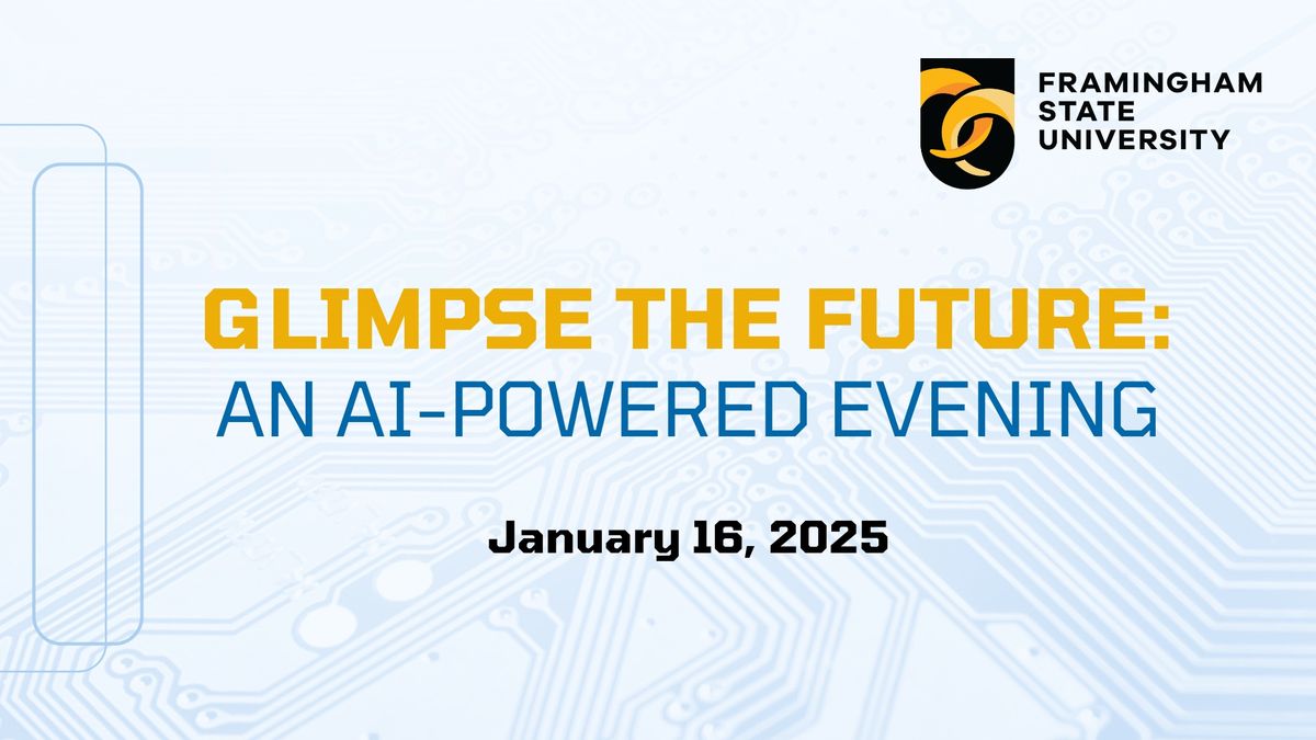 Glimpse the Future: An AI Powered Event