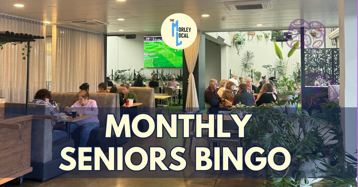 Seniors Bingo