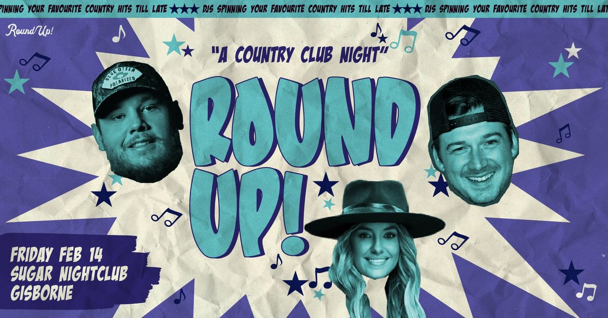 Round Up! - A Country Club Night - Gisborne NZ