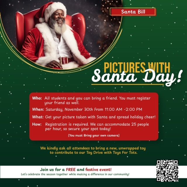 Picture Day with Santa 11am-2pm