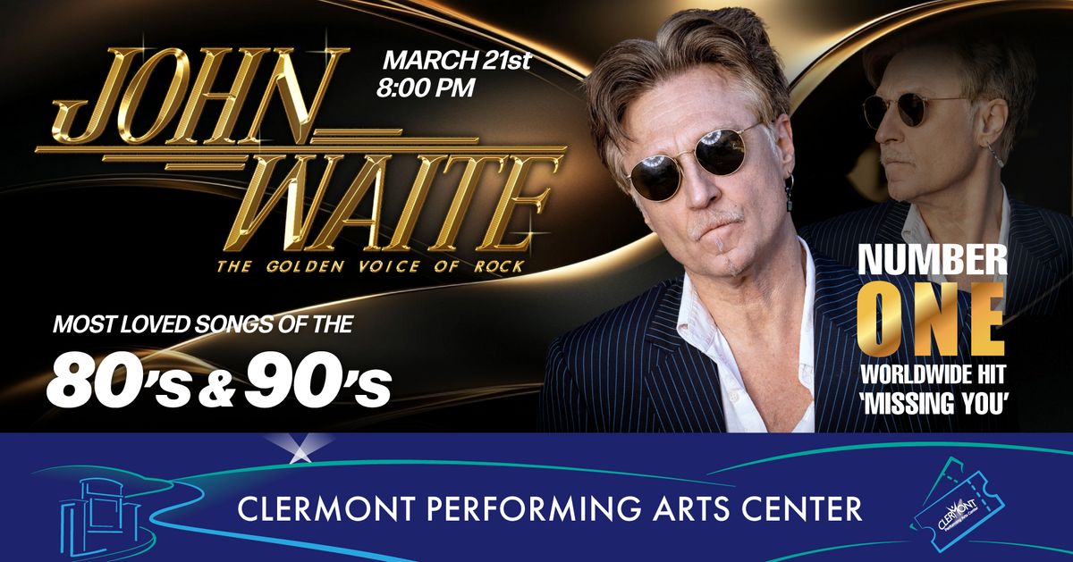 In Concert: John Waite