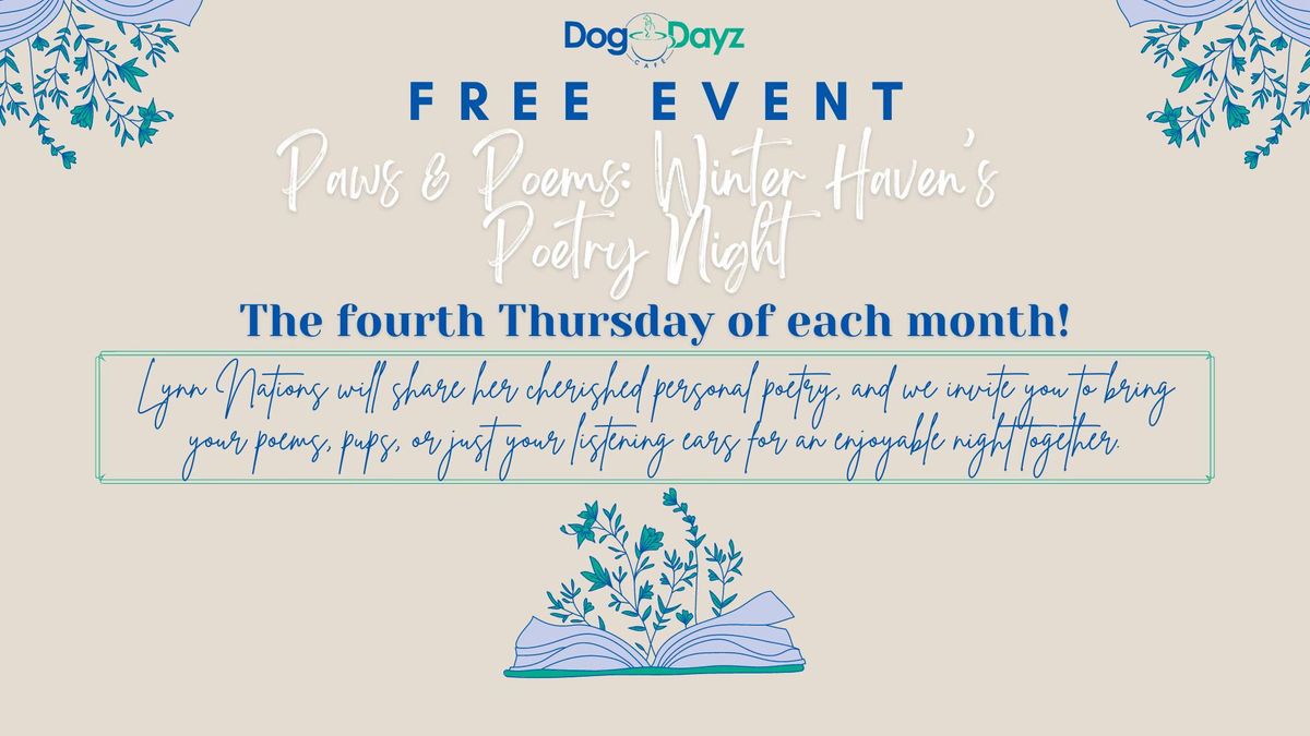 Winter Haven's Paws & Poems Night ? 