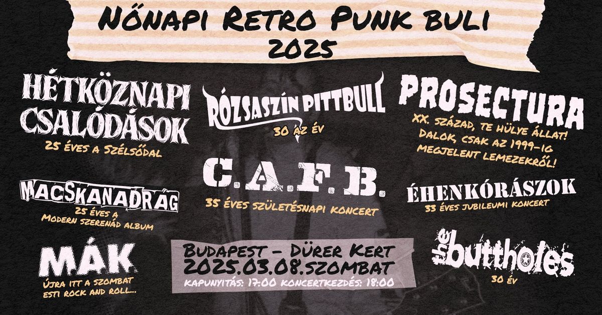 N\u0151napi Retro PUNK buli 2025.