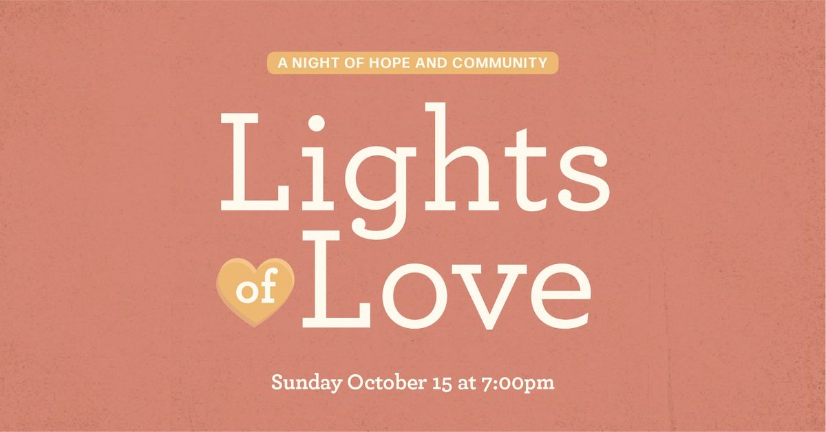 Lights of Love at Woodlands Church