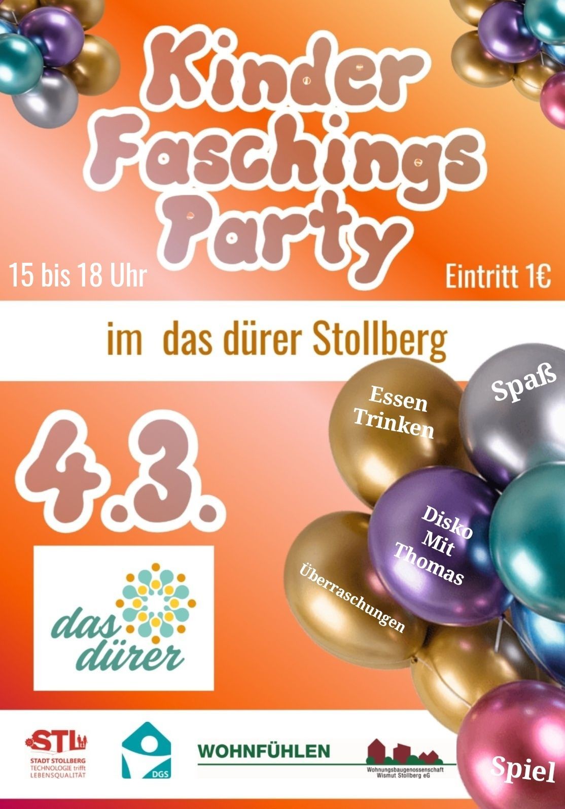 Kinderfaschingsparty