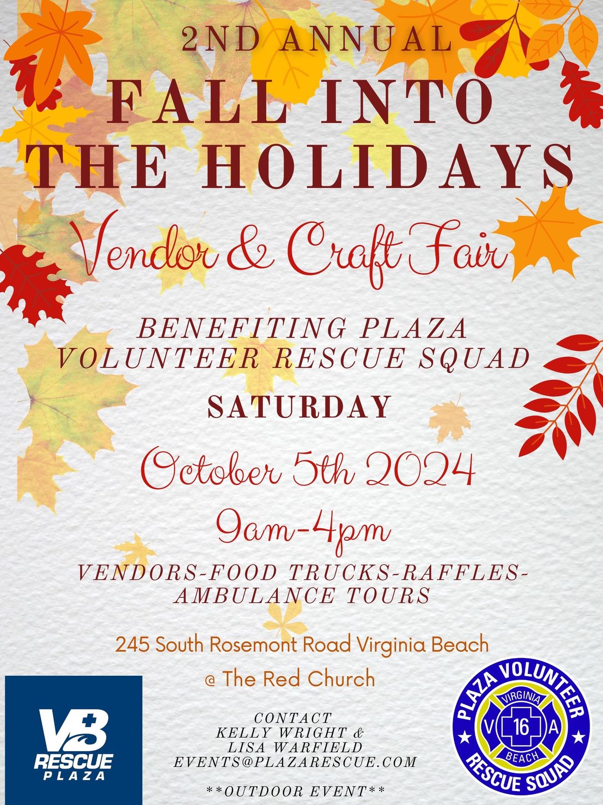 Fall into the Holidays Vendor and Craft fair