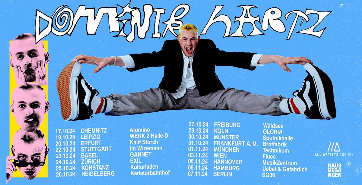 Dominik Hartz \/\/\/ geht auf tour \/\/\/ Freiburg