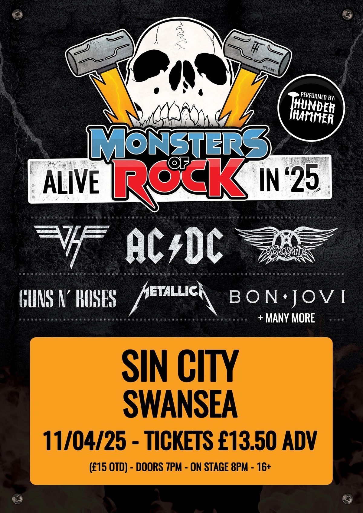 Monsters of Rock Live - Live in Swansea