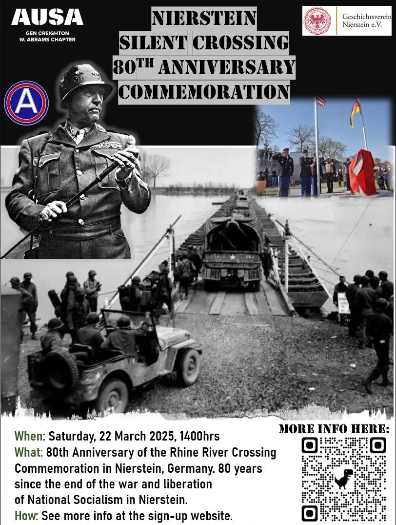 80th Anniversary of the Nierstein Silent Crossing Commemoration in Nierstein, Germany