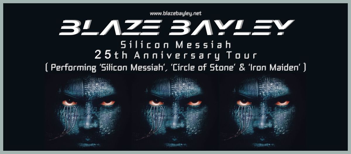 BLAZE BAYLEY - Silicon Messiah 25th Anniversary Tour | Special Guest: Pryma | DORTMUND