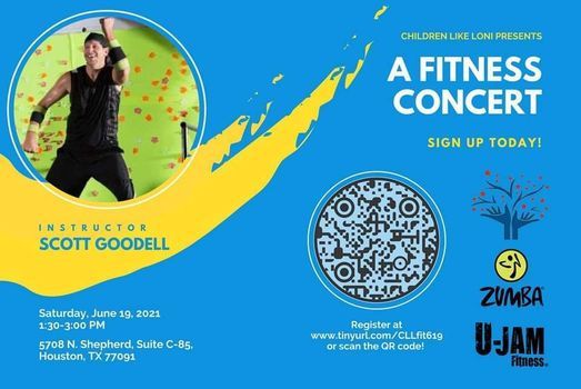 Zumba Concert for Charity In Person Or virtual
