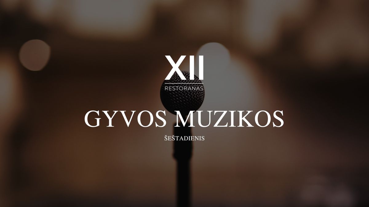 Gyvos muzikos vakaras | Atlik\u0117ja Lukrecija Penkauskait\u0117