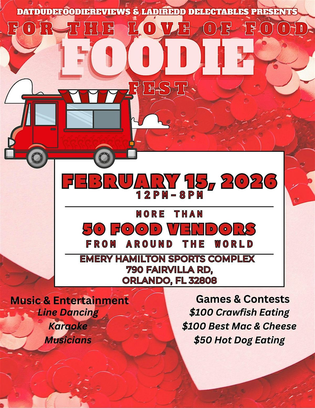 For The Love of Food Foodie Fest