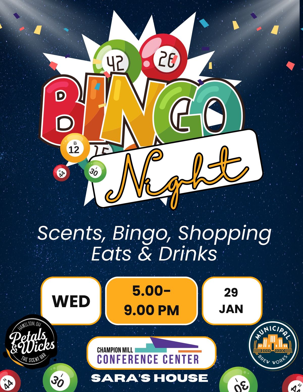 Mega Bingo Night - 1\/29\/25