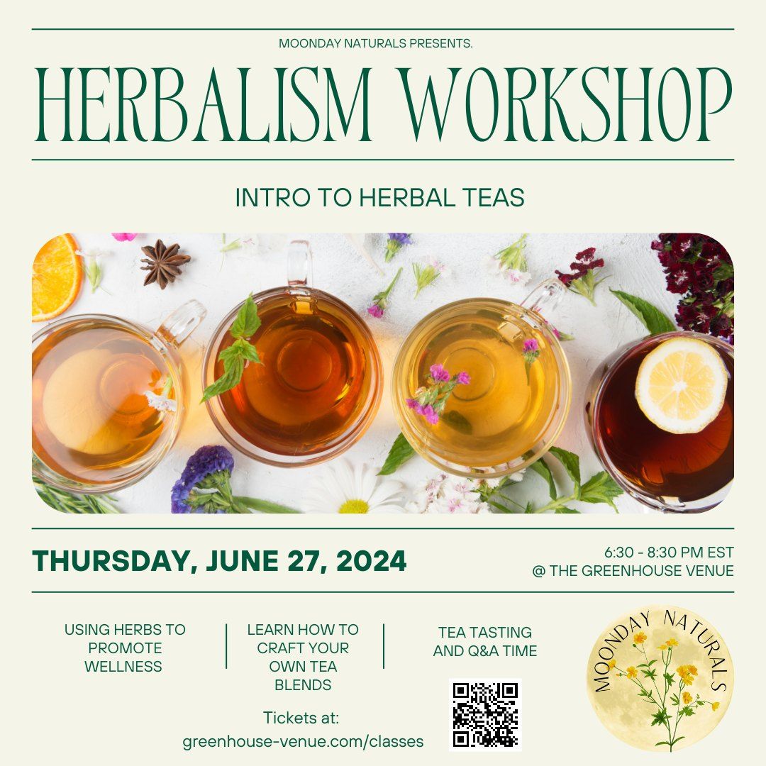 Herbal Tea Workshop with Moonday Naturals