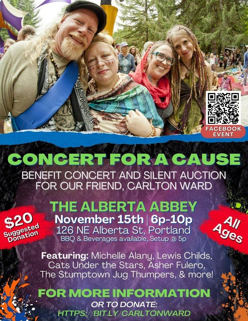 Benefit Concert at Alberta Abbey