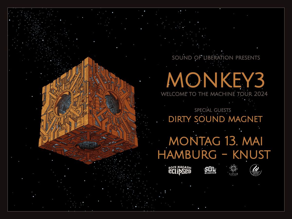 Monkey3 & Dirty Sound Magnet | Hamburg, Knust
