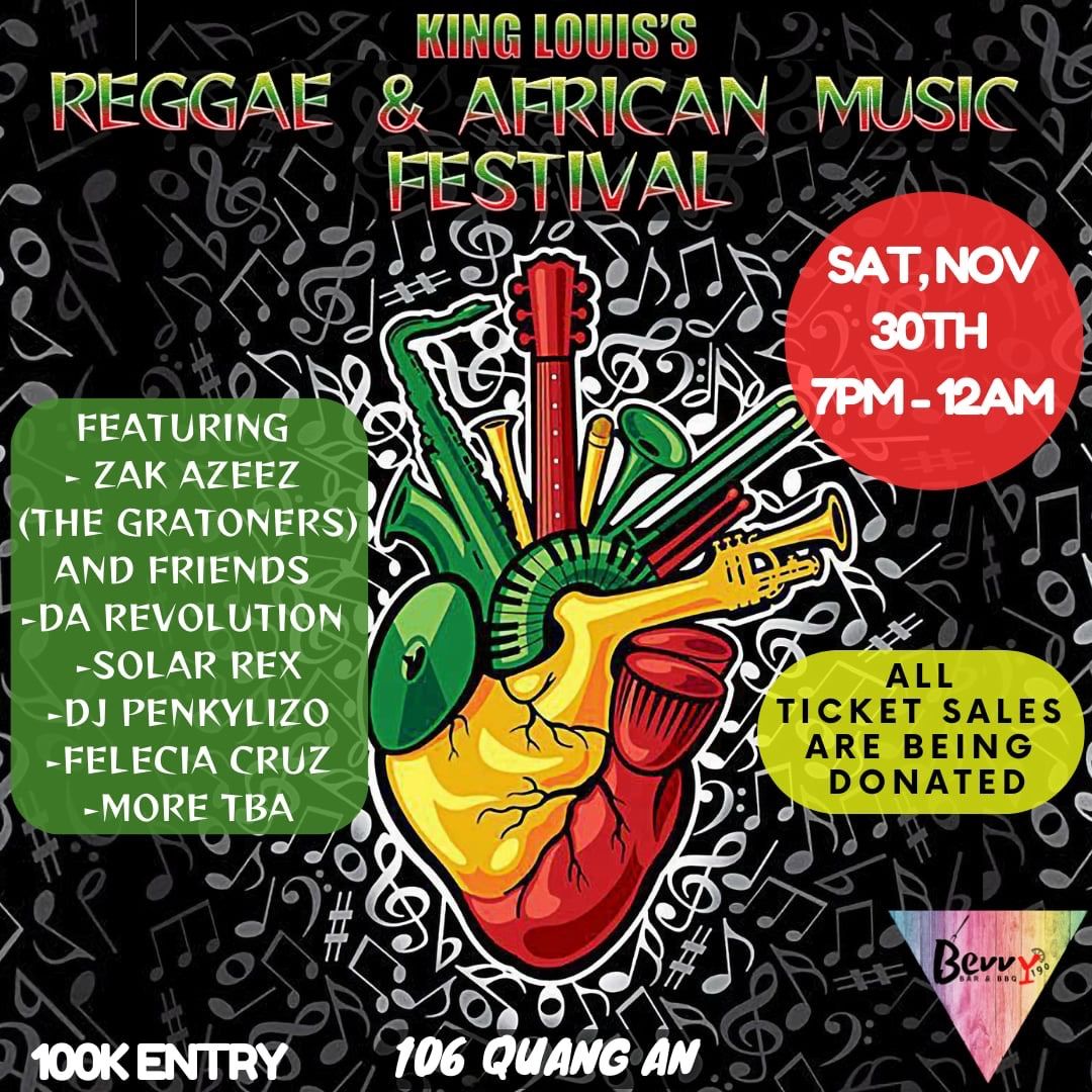 KING LOUIS\u2019S REGGAE AND AFRICAN MUSIC FESTIVAL 