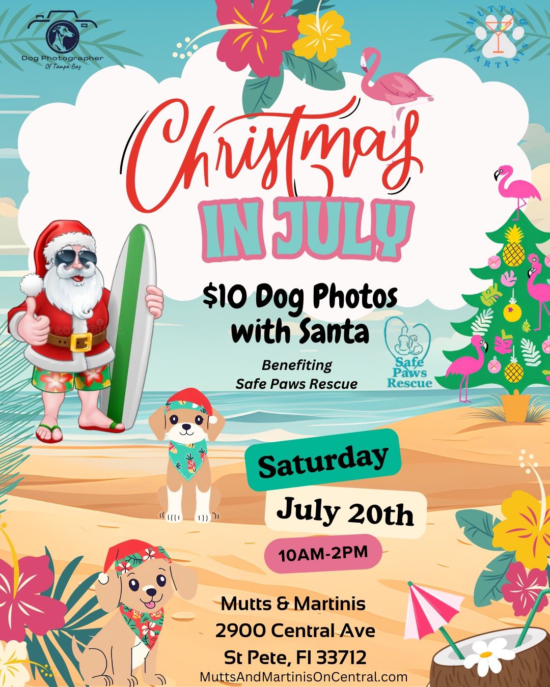 Christmas in July - Santa Photos