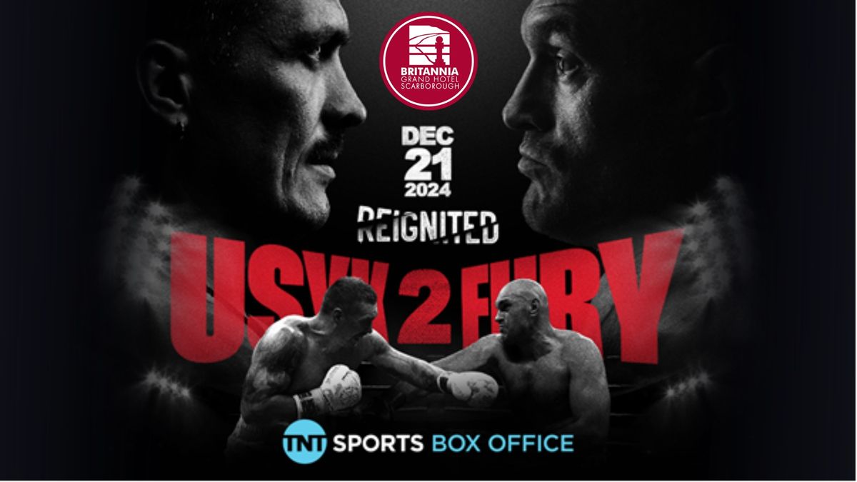 Usyk v Fury 2 \u2018Reignited\u2019 