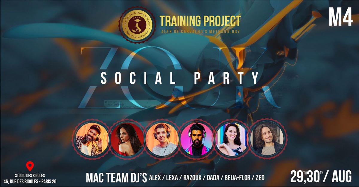 Zouk Social Party - MAC Module 4