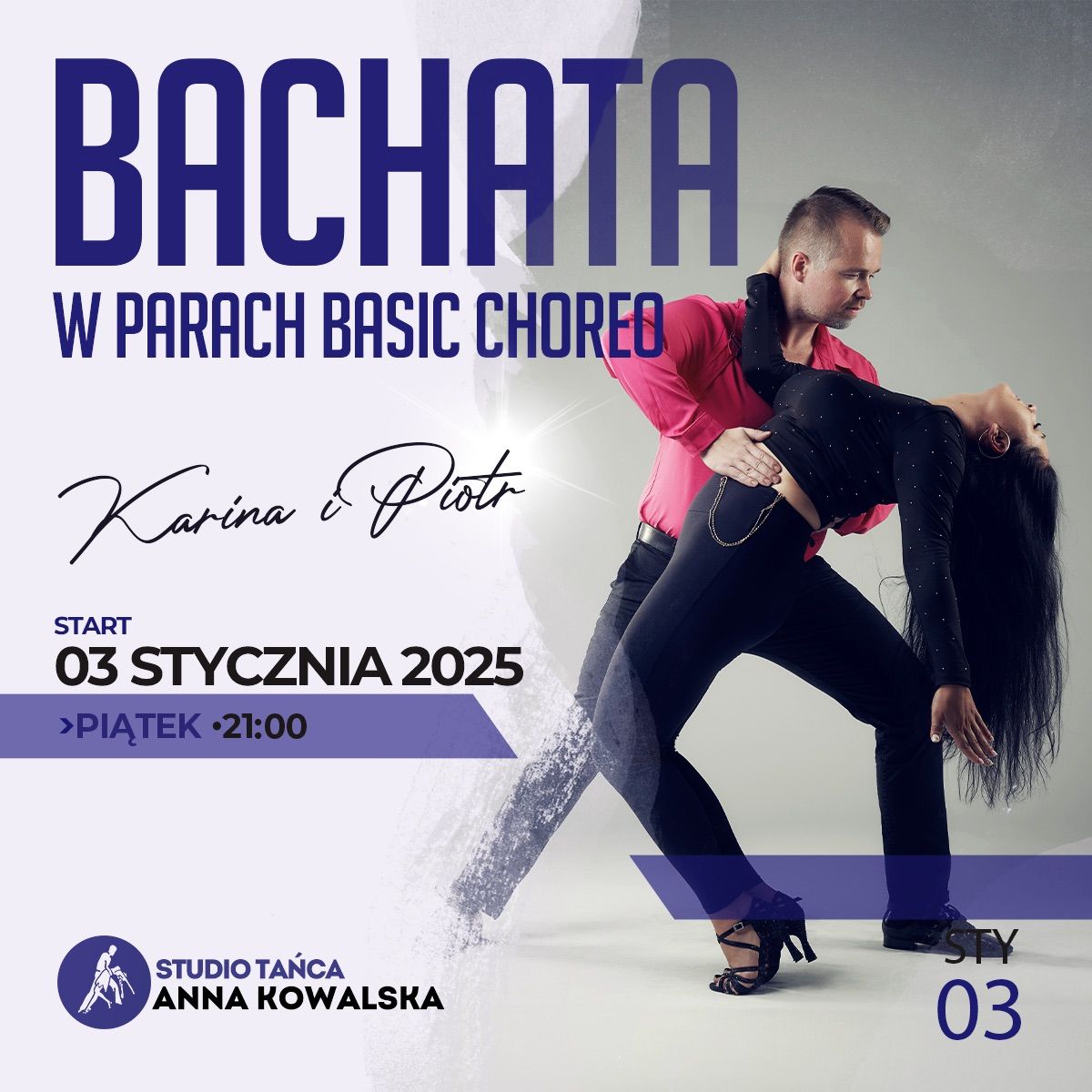 Bachata w parach - poziom 2 