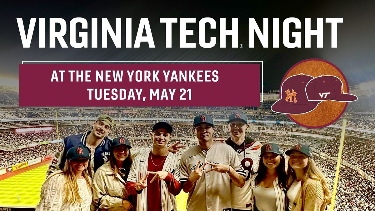 Virginia Tech Night at the New York Yankees