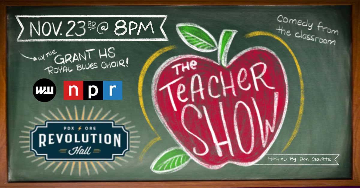 Teacher Show - Comedy from the Classroom