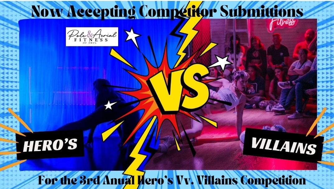 3rd Annual Heros vs. Villains Competition 